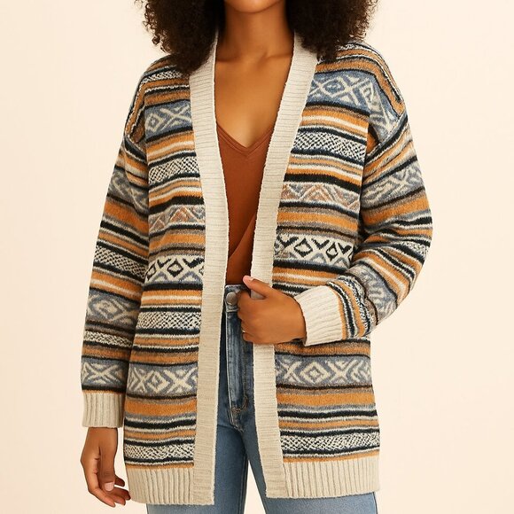 POL Sweaters - New without tags Pol Open Front Thick Soft Knit Cardigan SZ S